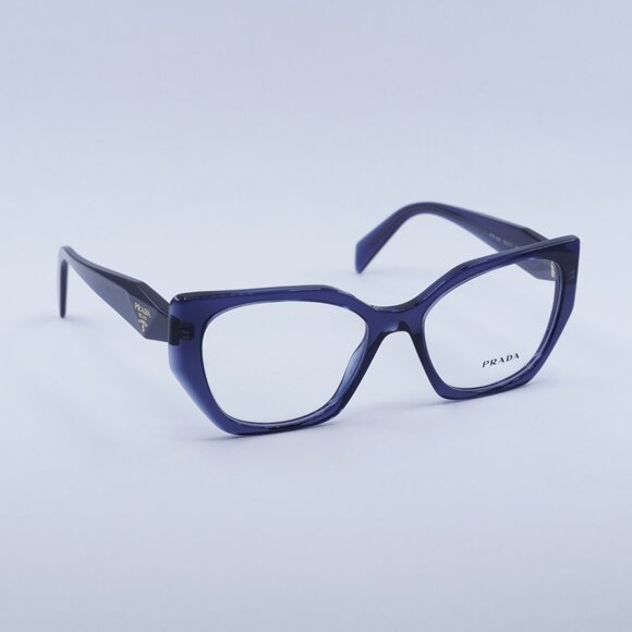 🕶️ New Prada PR18WV 08Q1O1 52mm Eyeglasses - Blue Frame - Picture 4 of 11